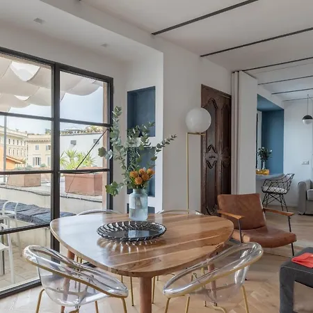 Iflat Navona's Penthouse With Stunning View *