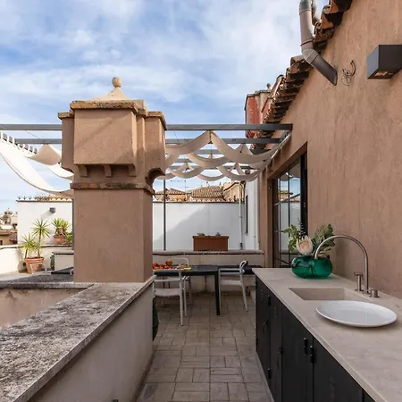 Iflat Navona's Penthouse With Stunning View