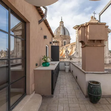 Iflat Navona's Penthouse With Stunning View
