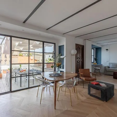Iflat Navona's Penthouse With Stunning View * Rome