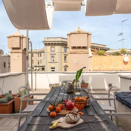 Daire Iflat Navona's Penthouse With Stunning View Roma