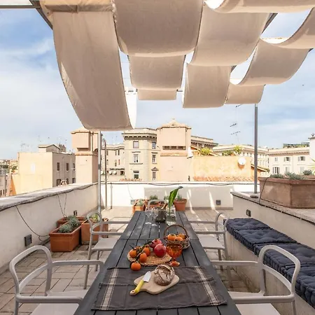 Iflat Navona's Penthouse With Stunning View *