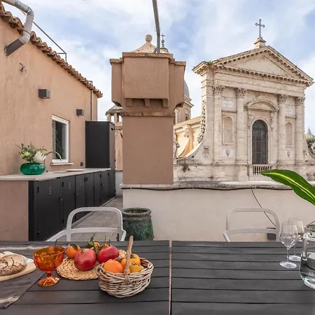 Iflat Navona's Penthouse With Stunning View Rome