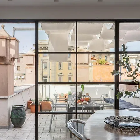Iflat Navona's Penthouse With Stunning View * Rome