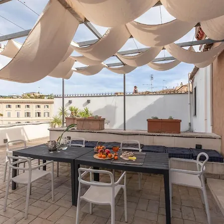 Iflat Navona's Penthouse With Stunning View Rome