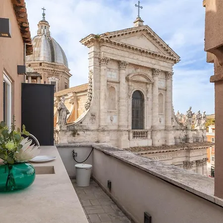 Iflat Navona's Penthouse With Stunning View